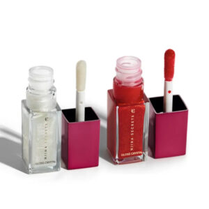 Combo Gloss Crystal Niina Secrets: Cristal Jaspe 7ml + Holográfico Moon Stone 7ml